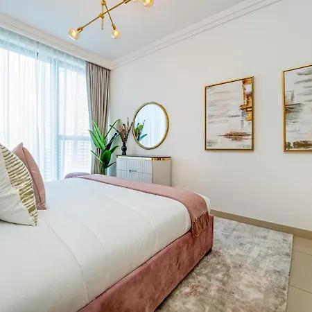 Ferienwohnung Easygo - Upgraded 2Bdr In Blvd Point With Burj Khalifa View Dubai Exterior foto