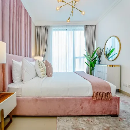 Ferienwohnung Easygo - Upgraded 2Bdr In Blvd Point With Burj Khalifa View Dubai Exterior foto