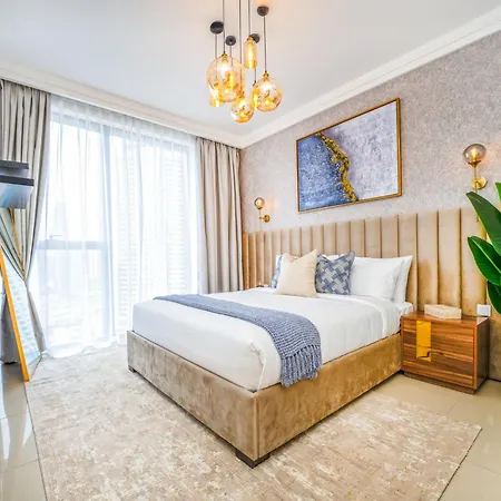 Ferienwohnung Easygo - Upgraded 2Bdr In Blvd Point With Burj Khalifa View Dubai Exterior foto